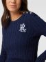 Lauren Ralph Lauren Gebreide pullover met labelstitching model 'MONTIVA' - Thumbnail 4