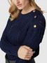 Lauren Ralph Lauren Gebreide pullover met sierknoopsluiting model 'YENFLED' - Thumbnail 3