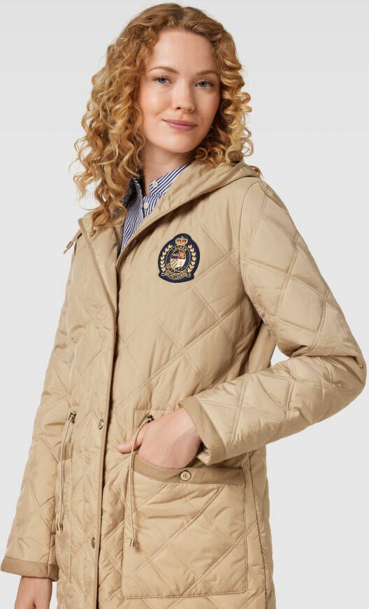 Lauren Ralph Lauren Lange jas in doorgestikte look - Foto 2