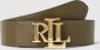 Lauren Ralph Lauren Leren riem met pinsluiting in metallic model 'REV' - Thumbnail 2