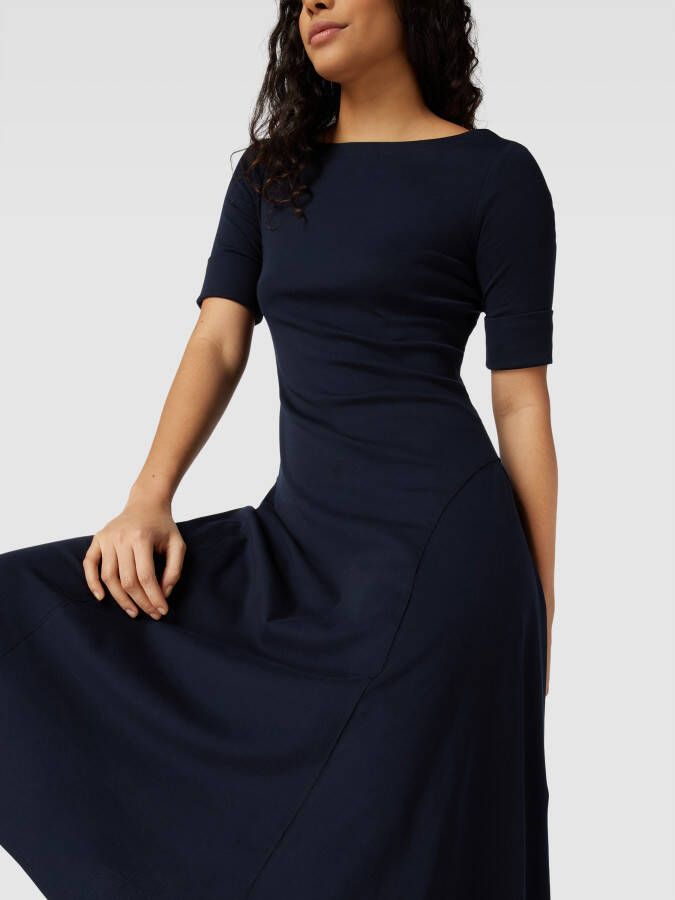 Lauren Ralph Lauren Midi-jurk met boothals model 'MUNZIE'