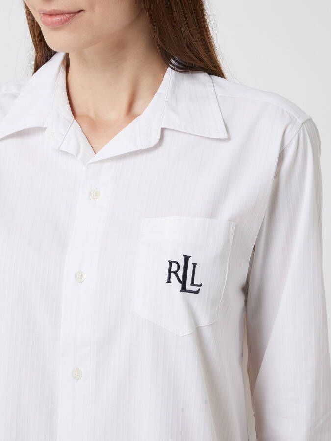 Lauren Ralph Lauren Nachthemd met geborduurd logo - Foto 2