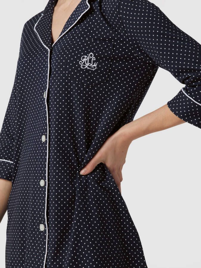 Lauren Ralph Lauren Nachthemd met polkadots - Foto 2
