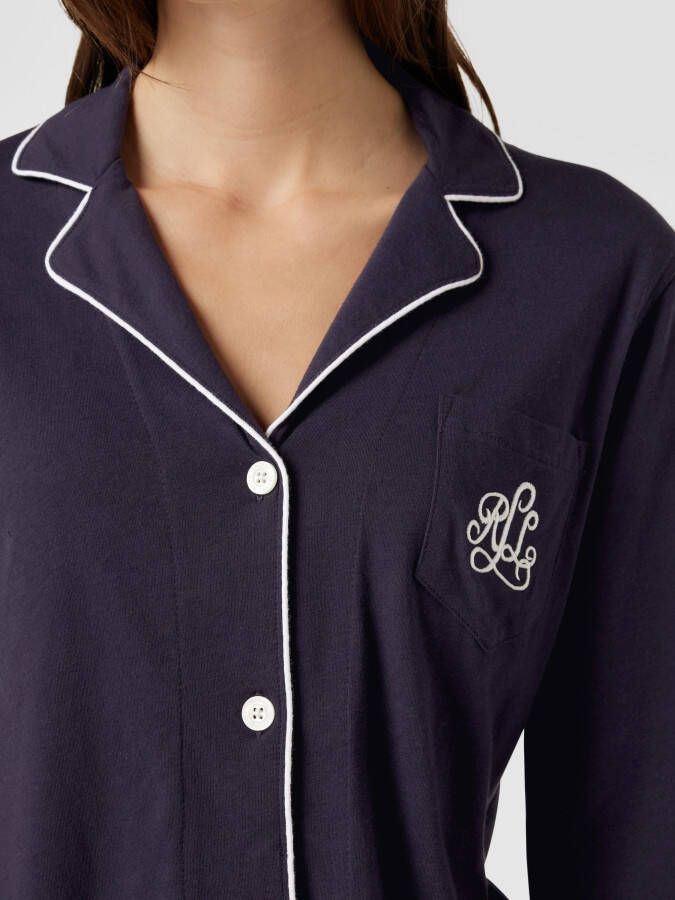 Lauren Ralph Lauren Pyjama van katoen-modalmix - Foto 2