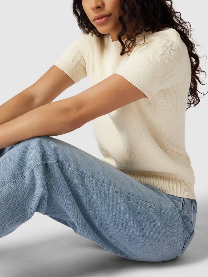 Lauren Ralph Lauren T-shirt in gebreide look model 'JAMYZAH'