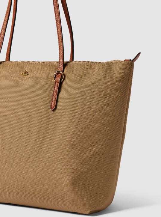 Lauren Ralph Lauren Tote bag met labelapplicatie model 'KEATON'