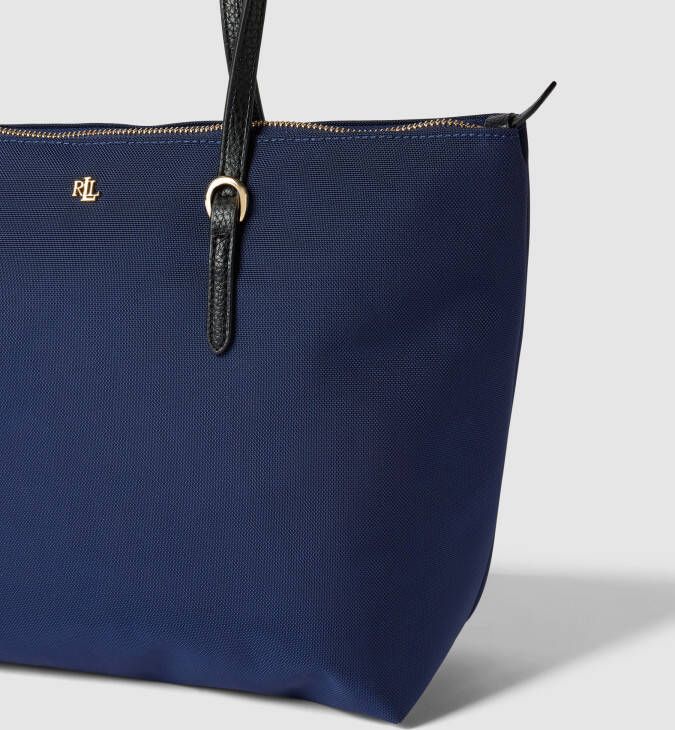 Lauren Ralph Lauren Tote bag met labelapplicatie model 'KEATON'