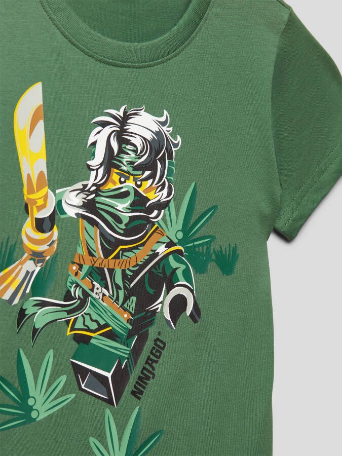 Lego wear T-shirt met motiefprint