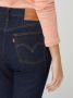 Levi's 300 Straight fit high rise jeans van katoen model '501' - Thumbnail 4