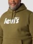 Levi s Big & Tall PLUS SIZE hoodie met labelprint model 'GRAPHIC' - Thumbnail 6