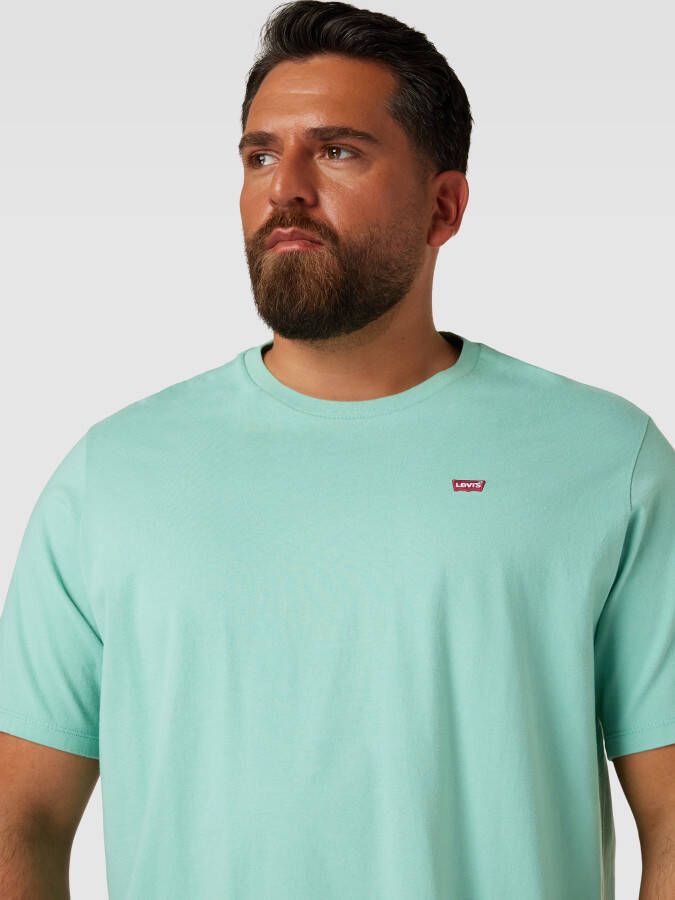 Levi s Big & Tall PLUS SIZE T-shirt met labeldetail