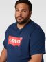 Levi's Big and Tall T-shirt Plus Size met logo donkerblauw - Thumbnail 3