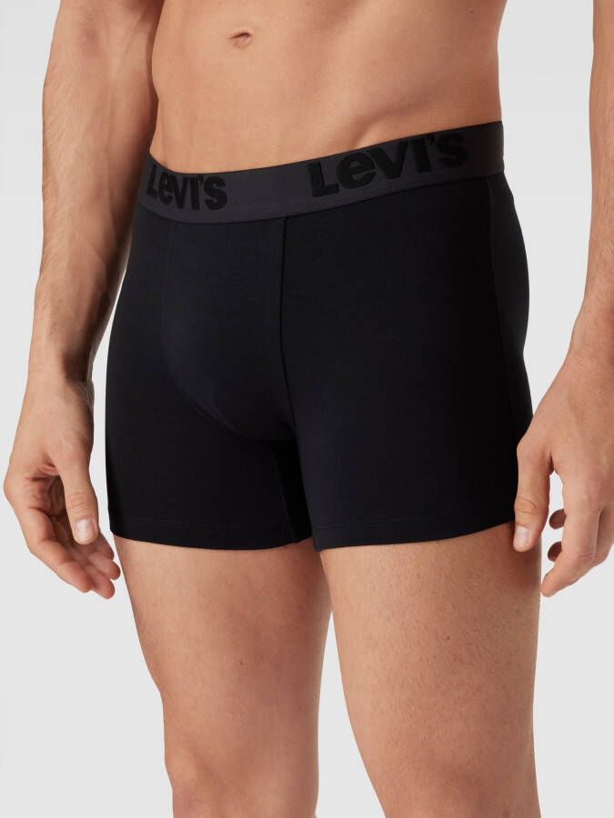 Levi's Boxershort met elastische band met logo in een set van 3 stuks