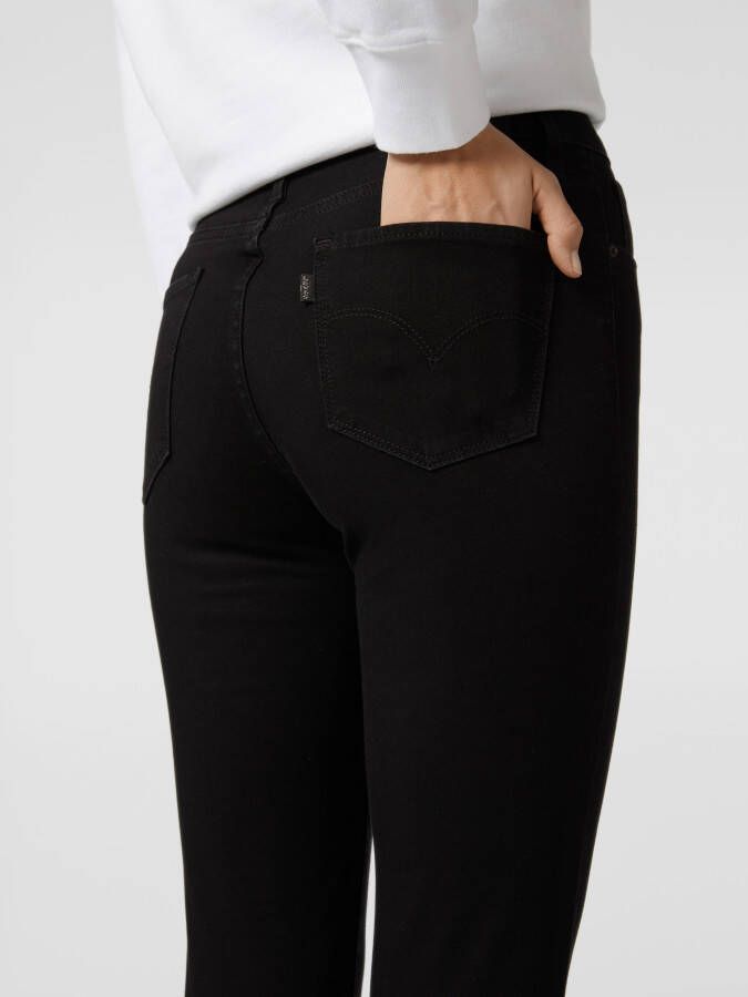 Levi's High rise skinny fit jeans met stretch