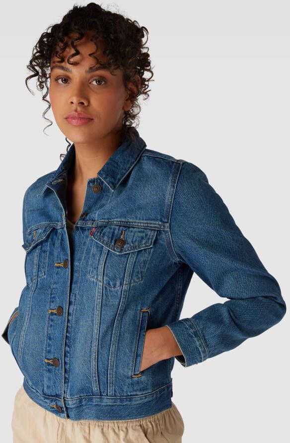Levi's Jeansjack met strookzakken model 'ORIGINAL TRUCKER'