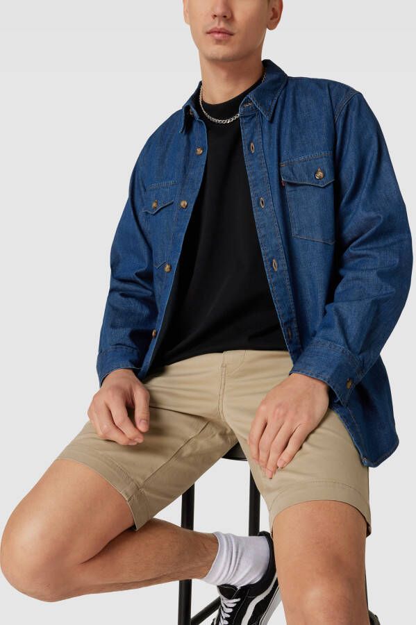 Levi's Jeansoverhemd met klepzakken
