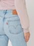 Levi's Blauwe Katoenen 5-Pocket Jeans voor Vrouwen Blue Dames - Thumbnail 4