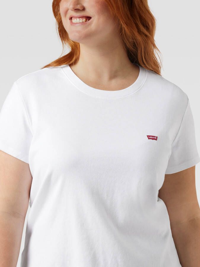 Levi s Plus SIZE T-shirt met labeldetail