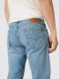 Levi's Slim Fit Blauwe Katoenen Jeans met Gewassen Effect Blue Heren - Thumbnail 6