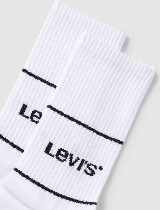 Levi's Sokken met labeldetail in een set van 2 paar - Foto 2