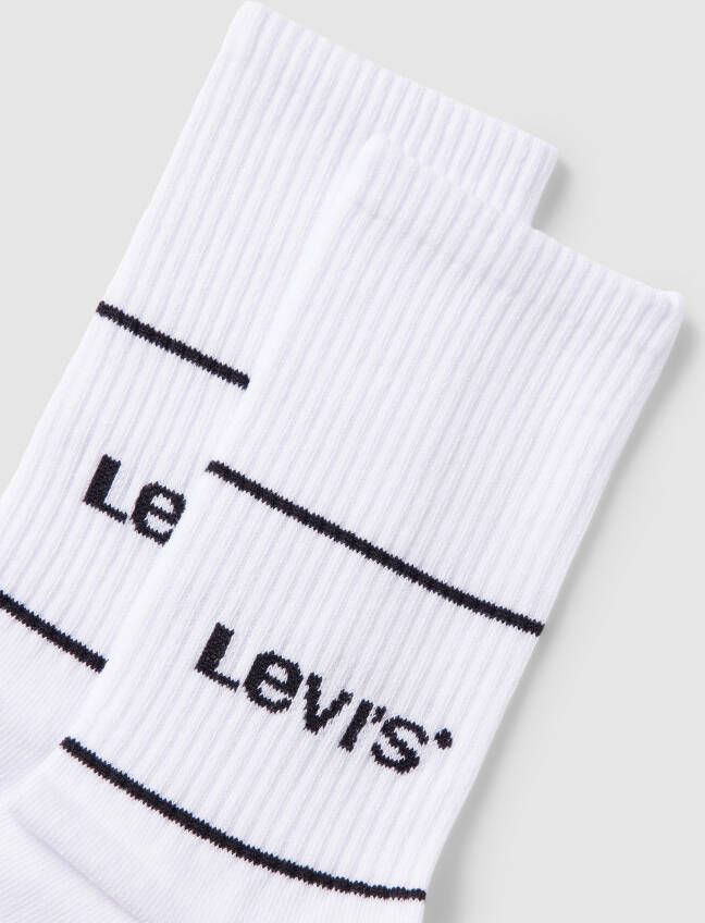 Levi's Sokken LEVIS SHORT CUT LOGO SPORT 2P (2 paar Set van 2) - Foto 2