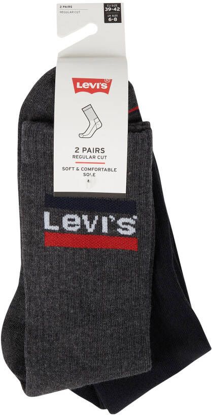Levi's Sokken met stretch per 2 paar