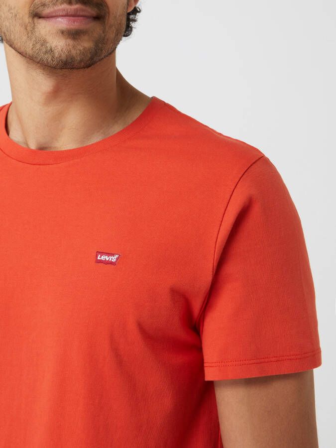Levi's Standard fit T-shirt met logobadge