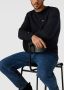 Levi's Klassiek Katoenen Sweatshirt met Ronde Hals Black Heren - Thumbnail 7