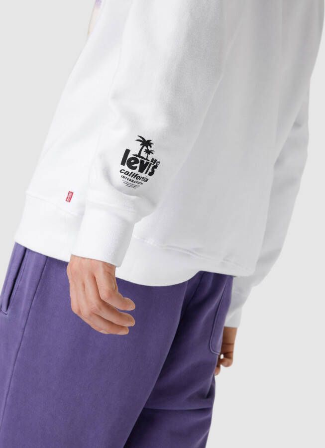 Levi's Sweatshirt met labelprint