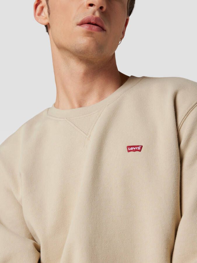Levi's Sweatshirt met labelstitching
