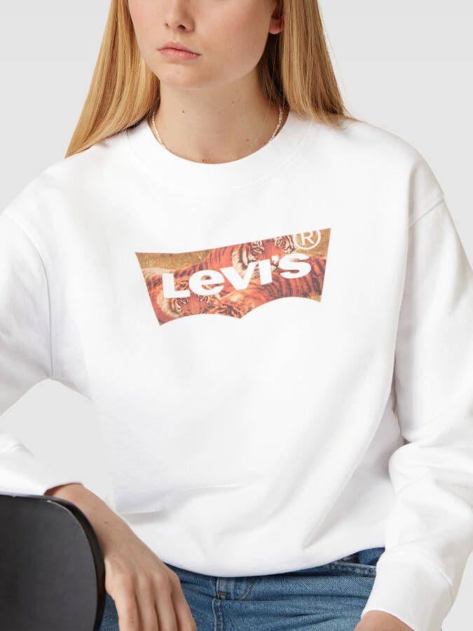 Levi's Sweatshirt met motiefprint model 'GRAPHIC STANDARD CREW' - Foto 2