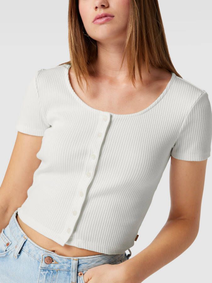 Levi's T-shirt in riblook model 'SS RACH TOP SUGAR SWIZZLE'