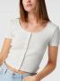 Levi's Chique Witte Geknoopte Tee met Wijde Halslijn White Dames - Thumbnail 3