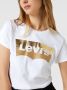Levi's Shirt met ronde hals The Perfect Tee met logo-glitterprint - Thumbnail 10