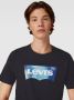 Levi's T-shirt CREWNECK TEE met logo-frontprint - Thumbnail 3