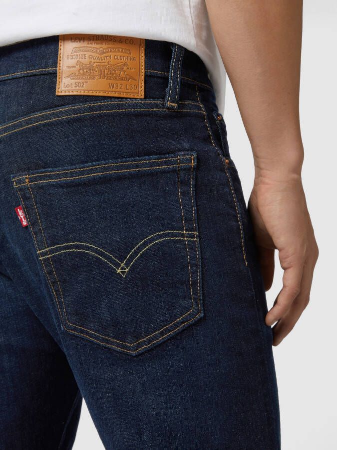Levi's Tapered fit jeans met stretch model '502™'