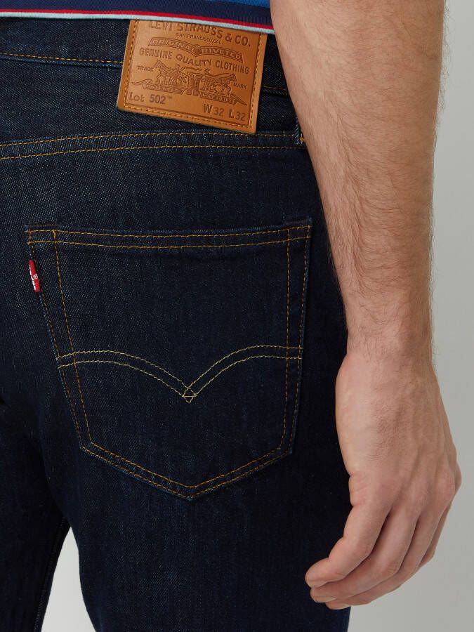 Levi's Tapered fit jeans van katoen model '502' 'Water