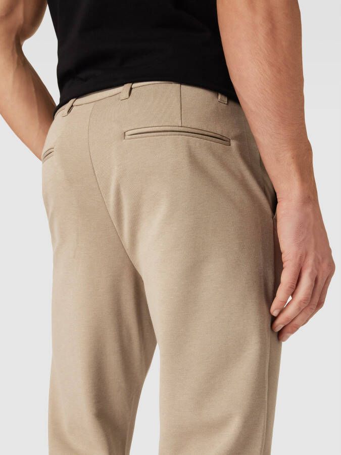 Lindbergh Slim fit stoffen broek met steekzakken - Foto 2