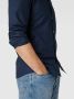 Lindbergh Slim fit vrijetijdsoverhemd met opstaande kraag model 'Oxford' - Thumbnail 2
