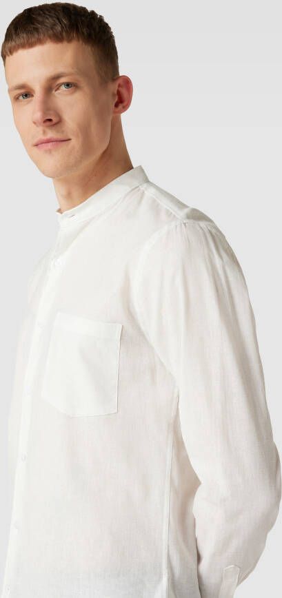 lindbergh Vrijetijdsoverhemd met maokraag