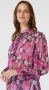 Liu Jo White Blouseshirt met all-over motief - Thumbnail 2