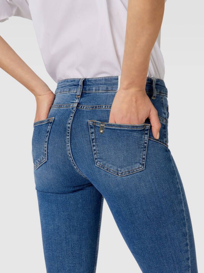 Liu Jo White Skinny fit jeans in 5-pocketmodel model 'DIVINE' - Foto 2