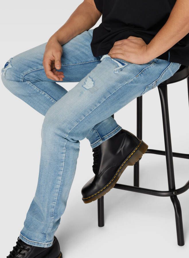 LTB Tapered fit jeans met destroyed-details model 'Joshua' - Foto 2