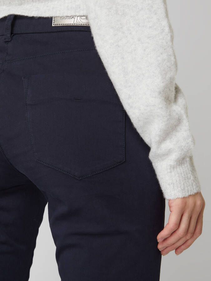 LUISA CERANO Skinny-fit jeans met omslag