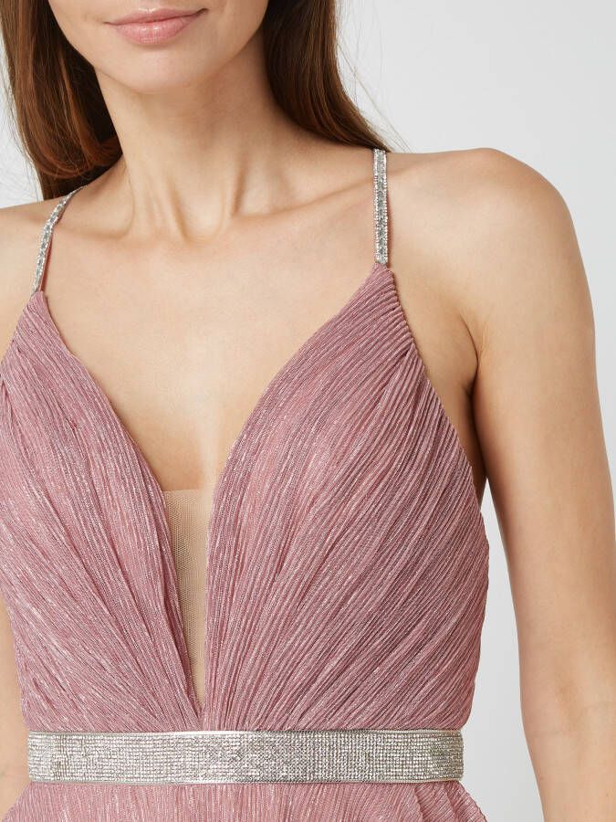 luxuar Avondjurk met siersteentjes