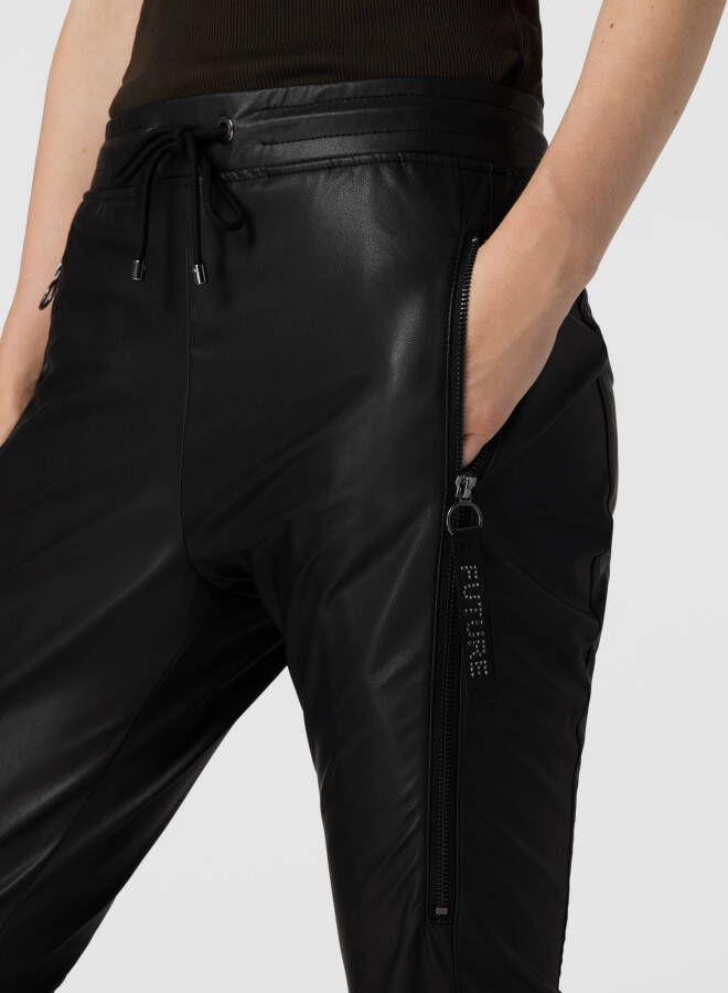 MAC Broek in leerlook model 'VEGAN'