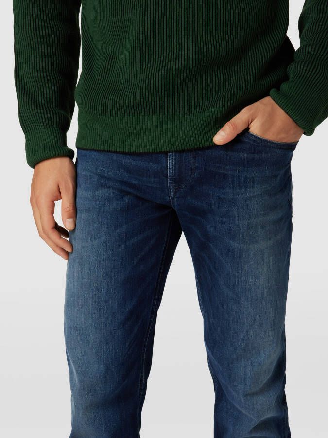 MAC Jeans met labelpatch