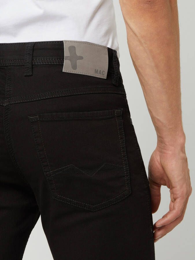 MAC Slim fit jeans met contrastnaden