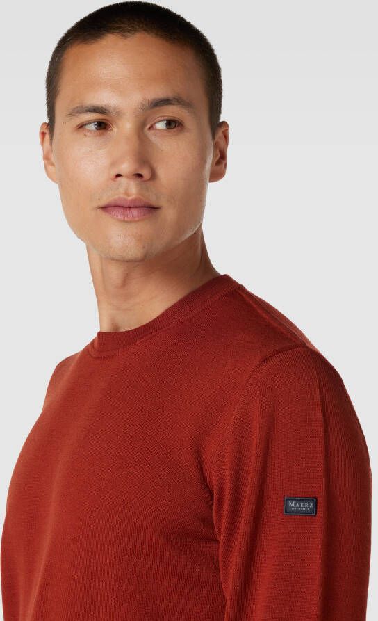 Maerz muenchen Gebreide pullover met ribboorden - Foto 2