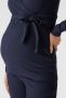 Mamalicious Gebreide zwangerschapspullover in wikkellook model 'ROSINA' - Thumbnail 6